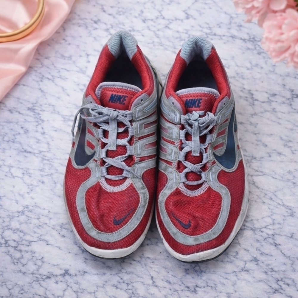 Nike Red Womens LunarLite Running Shoe Sneaker Sz 9.5 - Picture 1 of 6
